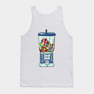 Retro Gumball Machine Tank Top